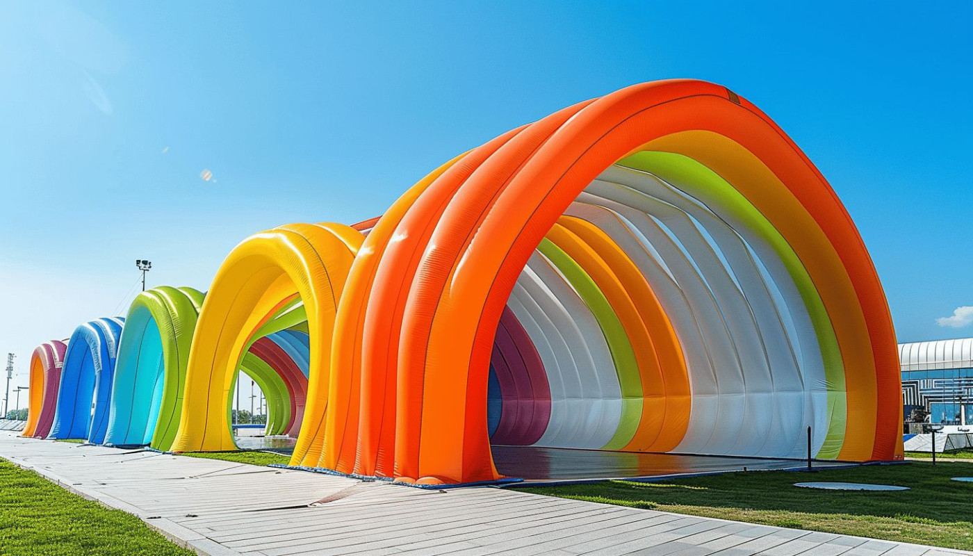 Maximiser la visibilité des événements avec des tentes publicitaires gonflables